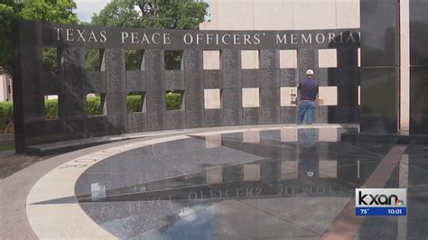 TMPA: Texas Peace Officers' Memorial runs out of room for more names